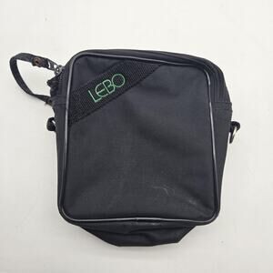 LEBO Camera Case Bag Black Nylon Belt Loop‎ D-Rings Zipper Pocket Compact Carry